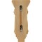 Ekena Millwork 4 1/2"W x 5"D x 10"H Medium Traditional Wood Corbel, Red Oak CORW05X05X10TRRO - alternate 3